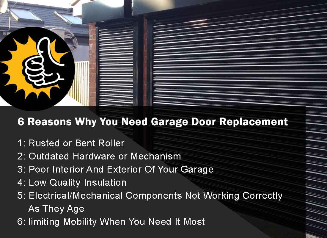 6 Reasons Why You Need Garage Door Replacement